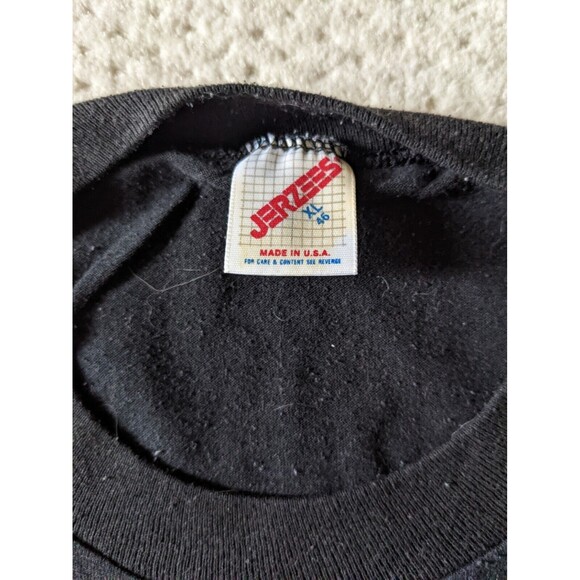 VTG RARE Larry Bird BOSTON CONNECTION Hotel Restaurant Terre Haute Logo Tee XL - Picture 3 of 3